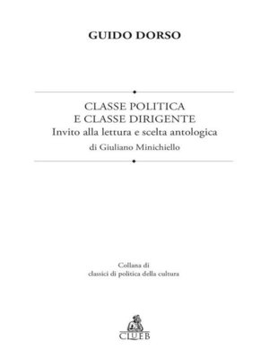 cover image of Classe politica e classe dirigente